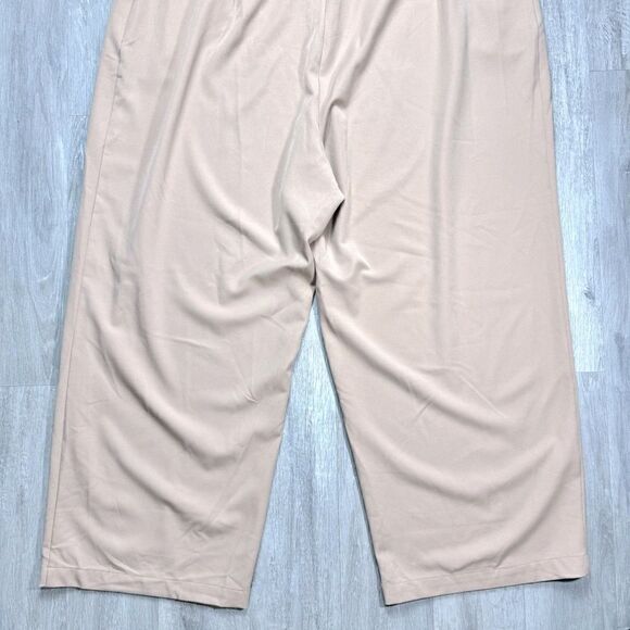 Wide Leg Tan Pants 4X - Picture 7 of 7